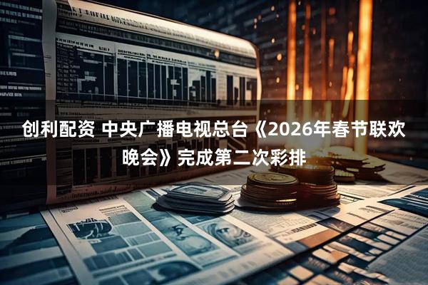 创利配资 中央广播电视总台《2026年春节联欢晚会》完成第二次彩排